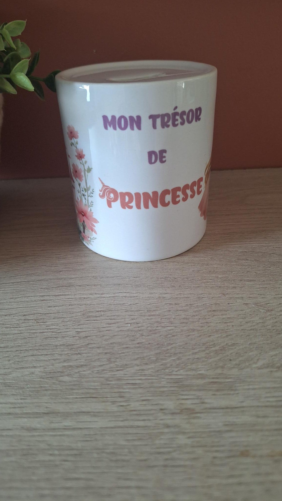 Tirelire " Mon trésor de Princesse"
