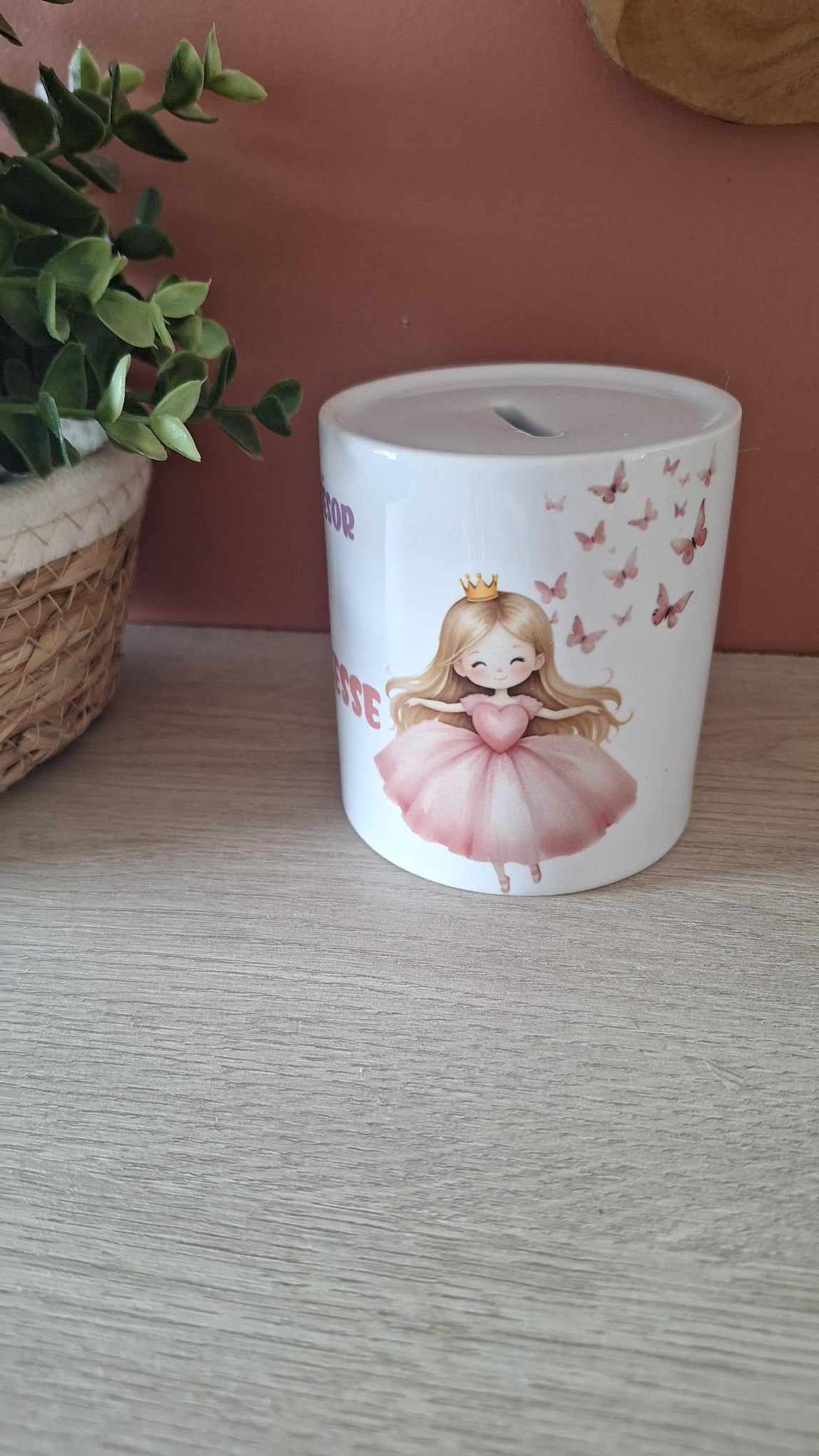 Tirelire " Mon trésor de Princesse"
