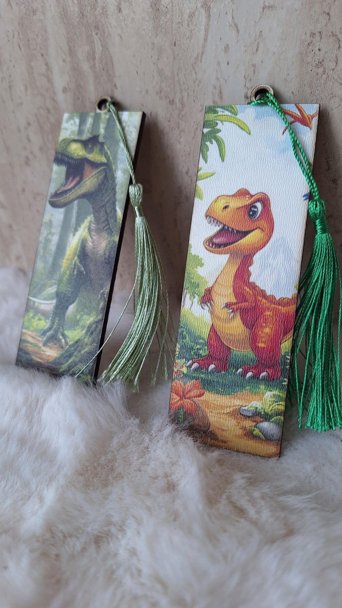 Marque pages dinosaures