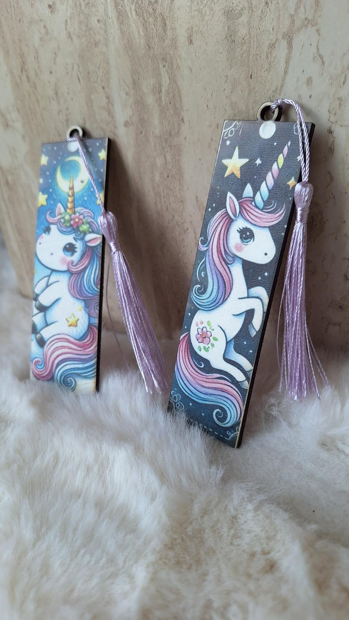 Marque pages licornes