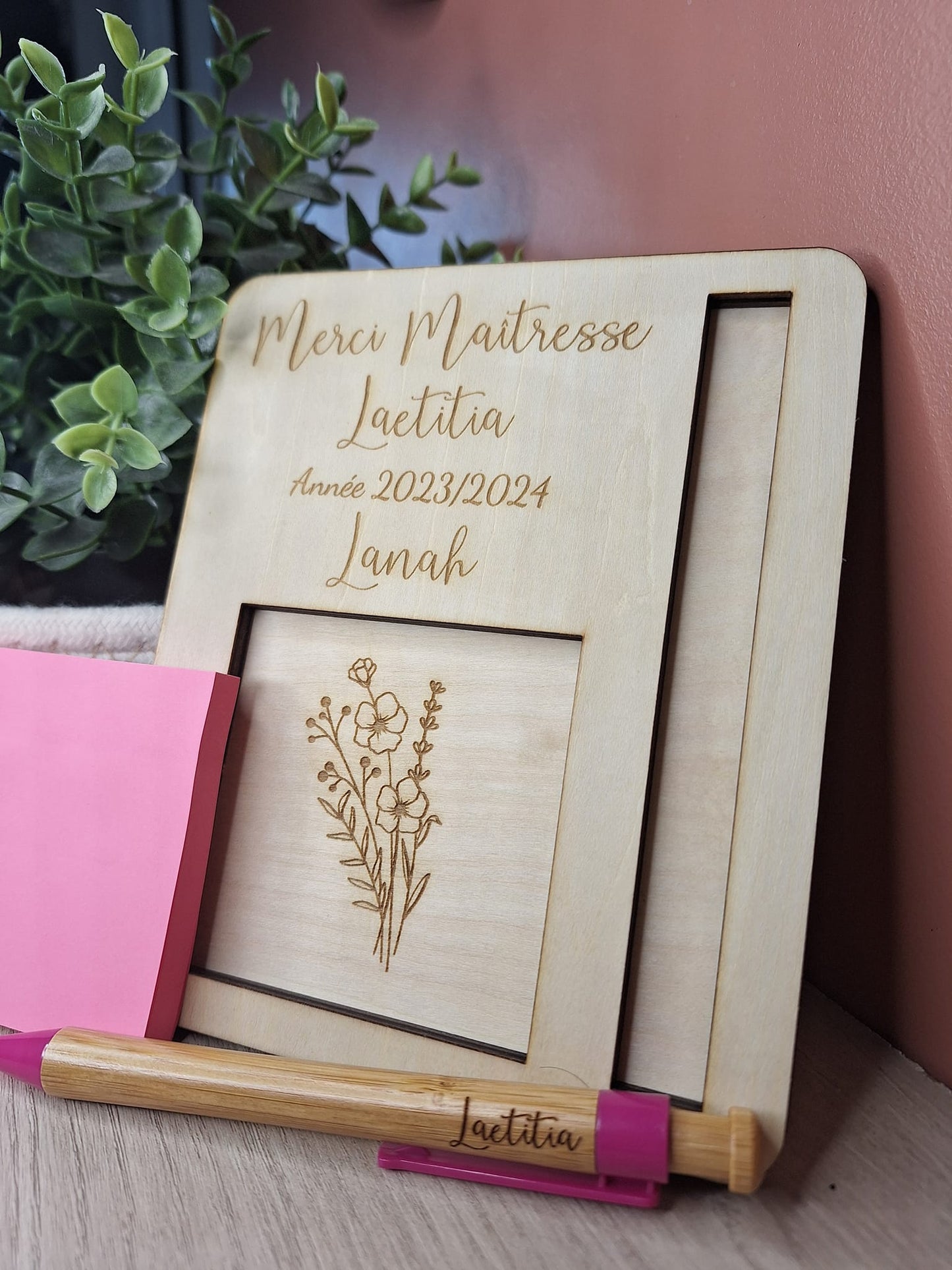 Carnet Merci maîtresse / maître