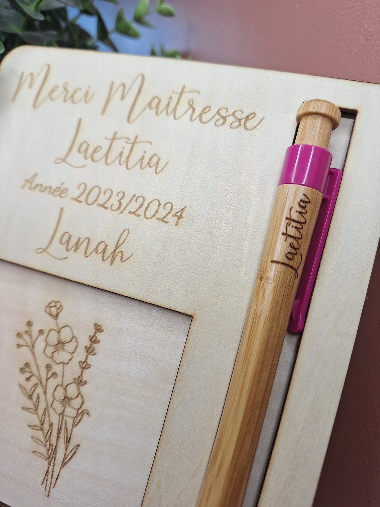 Carnet Merci maîtresse / maître