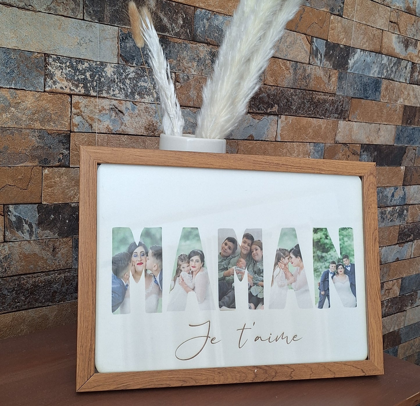 Cadre collage photo Maman