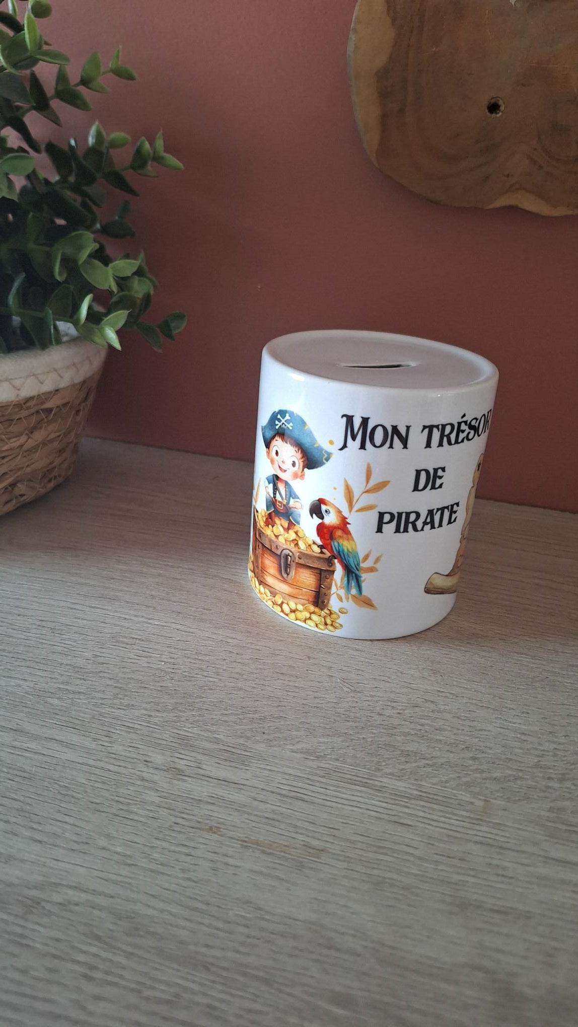 Tirelire " Mon trésor de Pirate"
