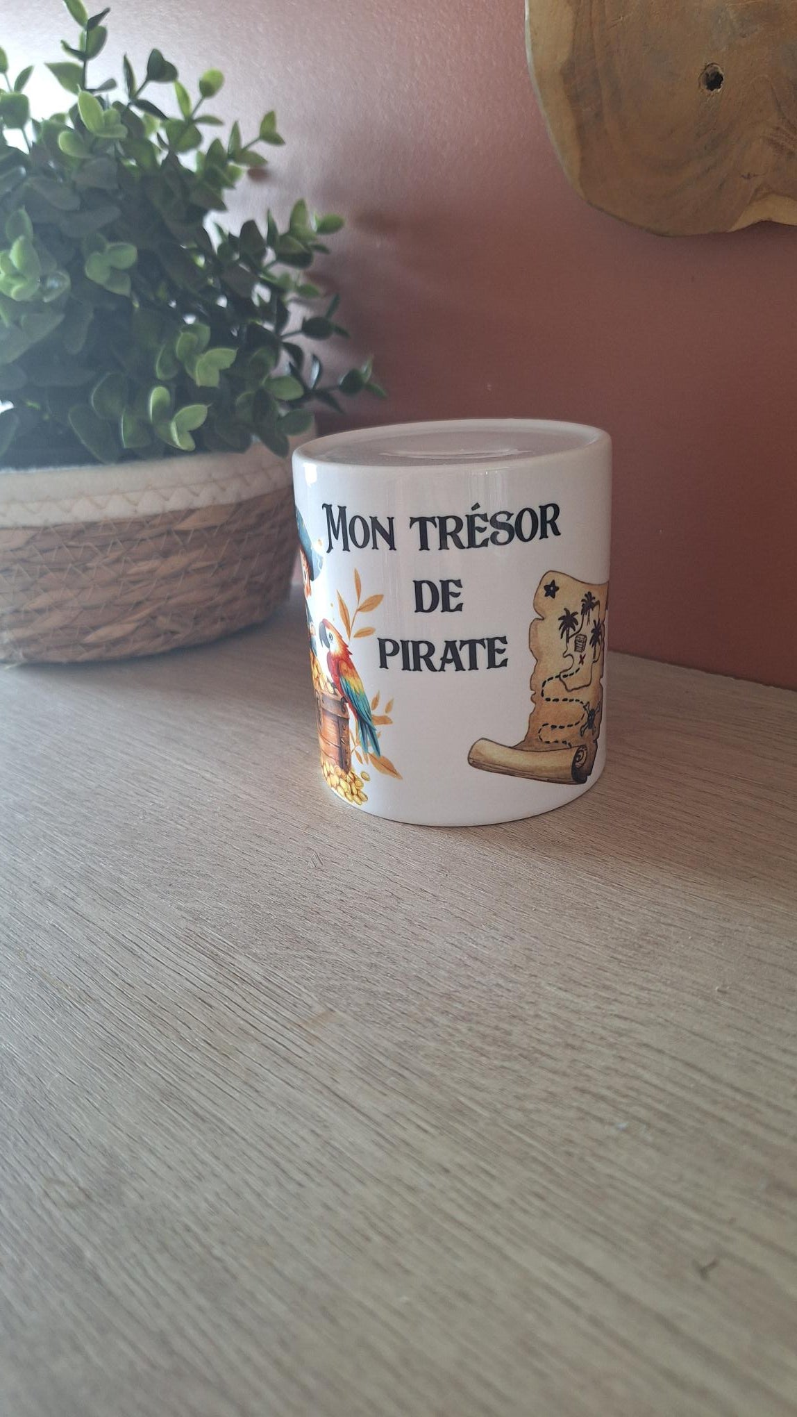 Tirelire " Mon trésor de Pirate"