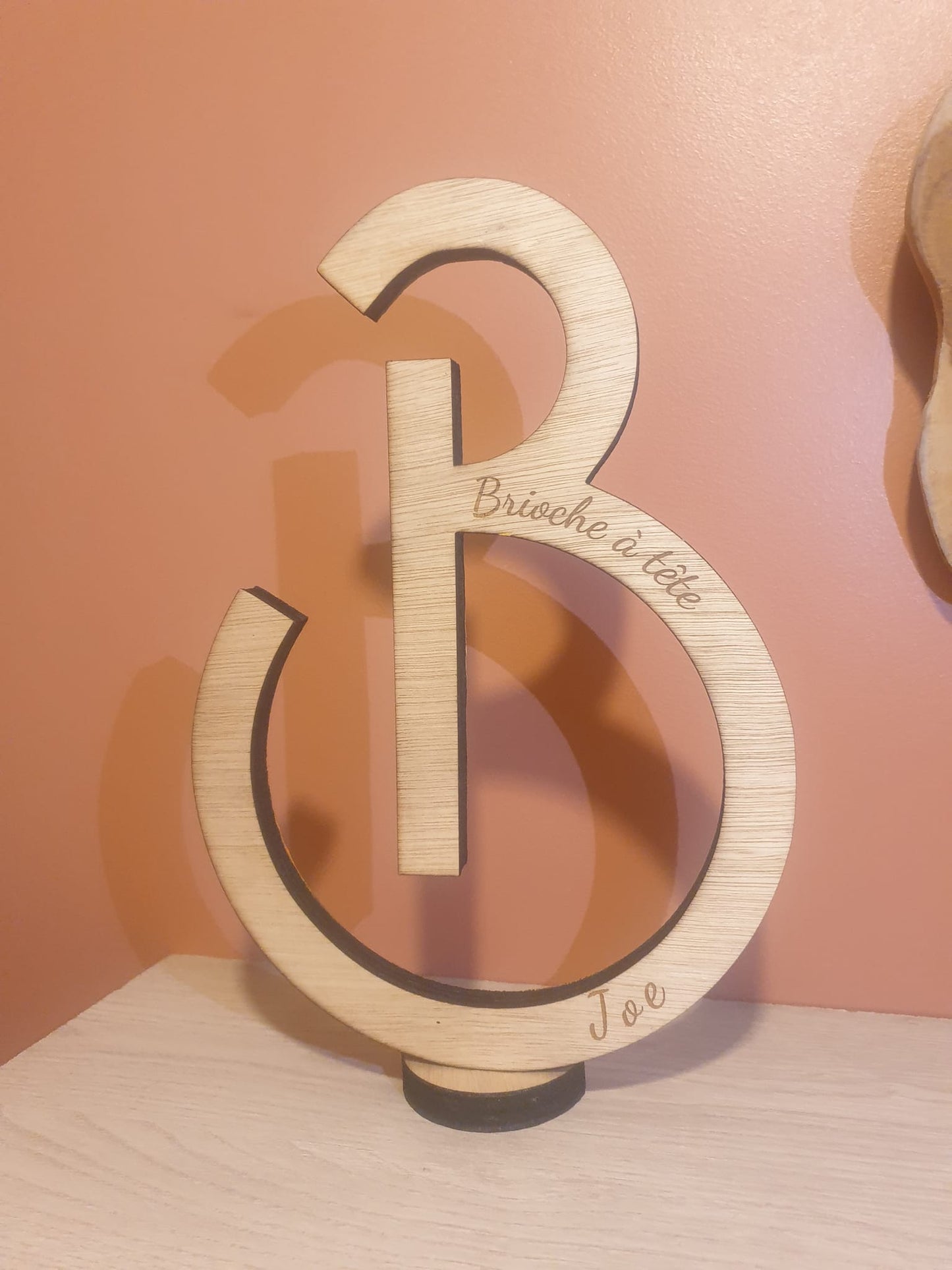 Logo sur bois