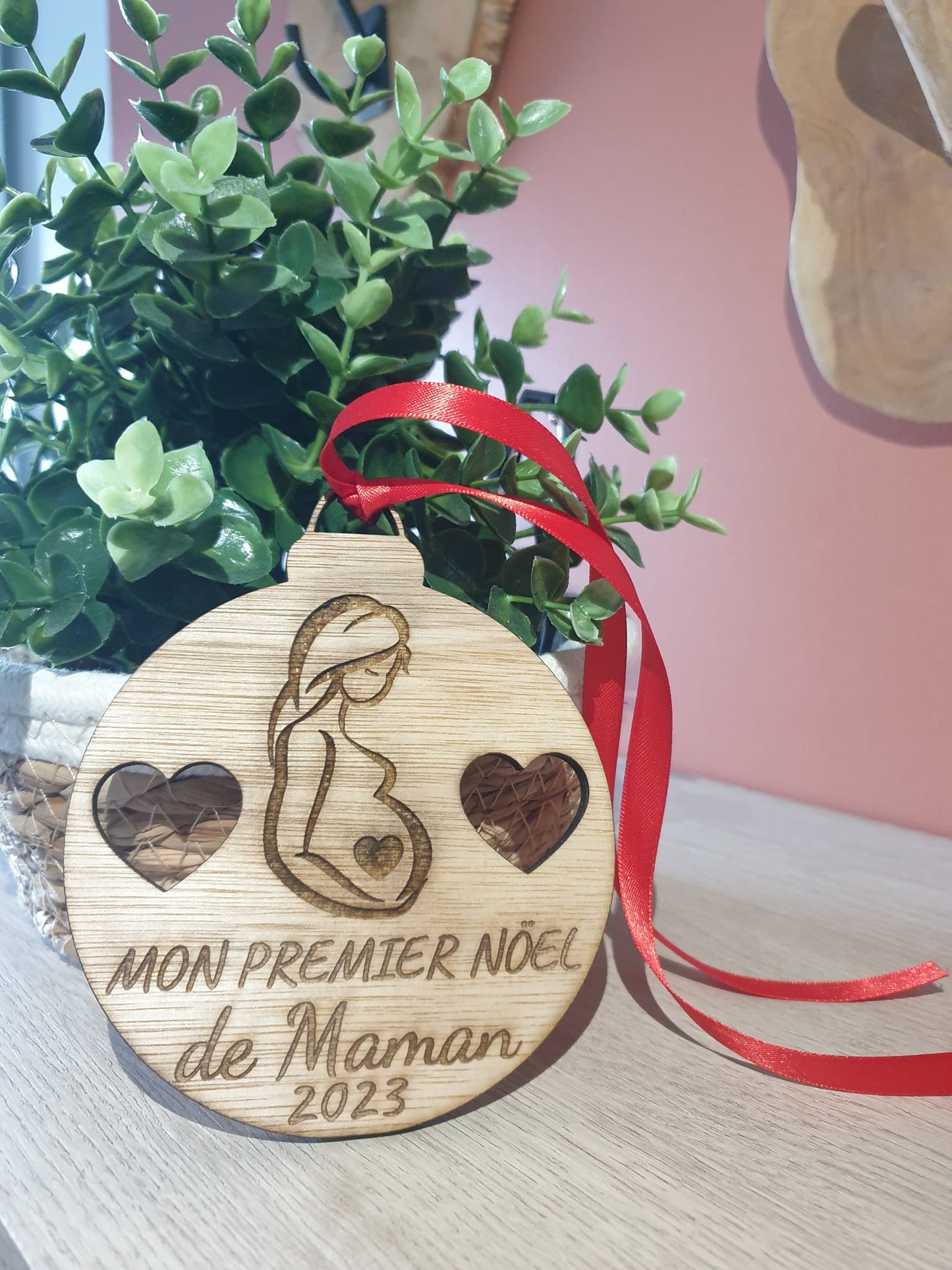 Boules de Noël grossesse