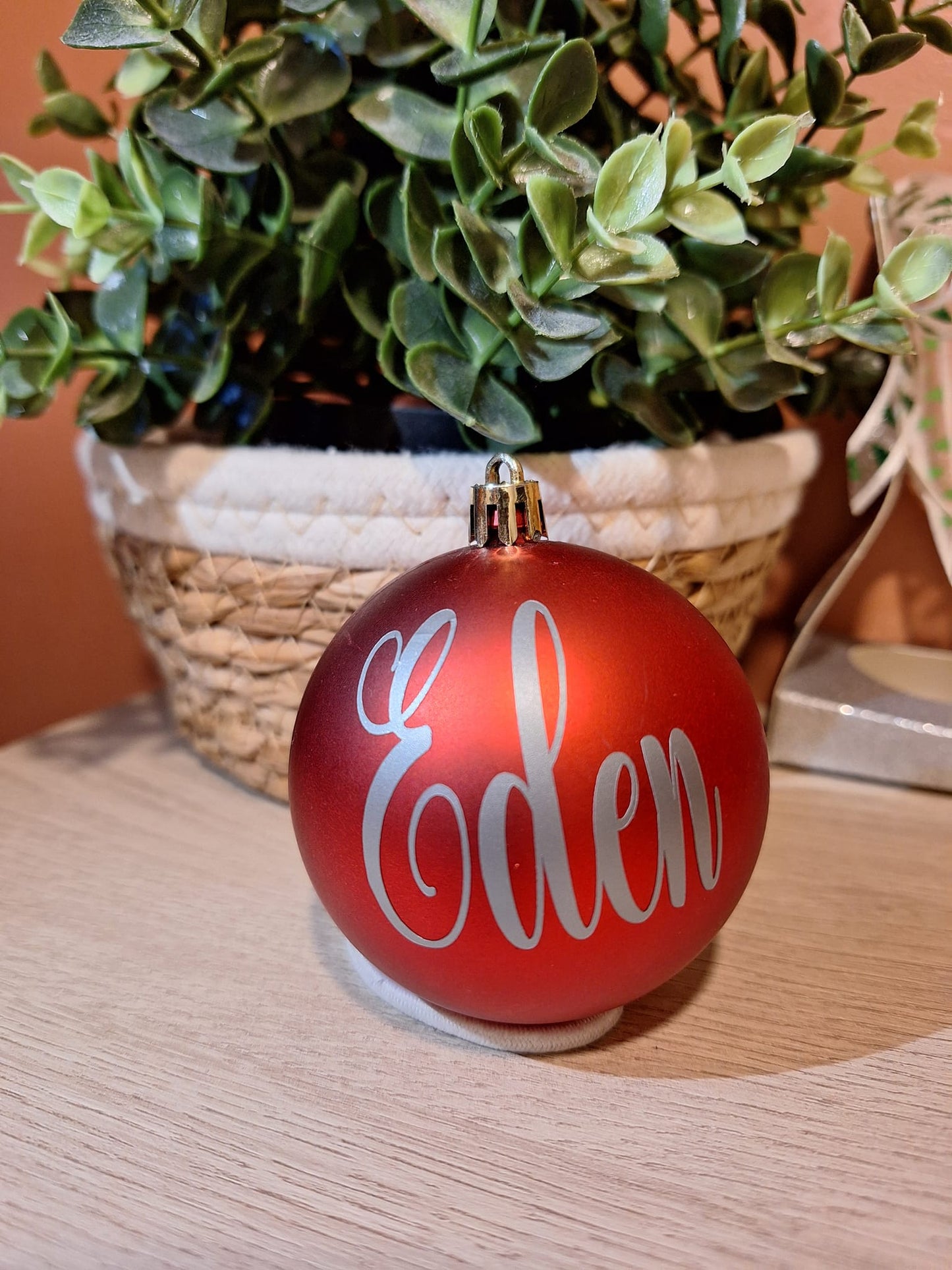 Boules de Noël personnalisées