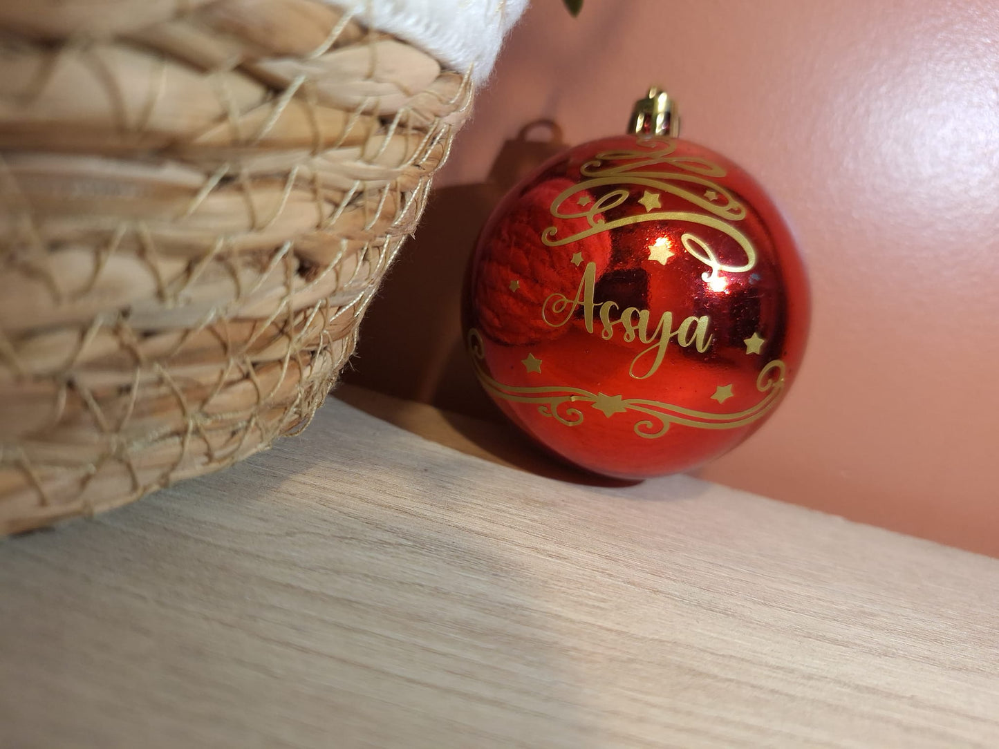 Boules de Noël personnalisées