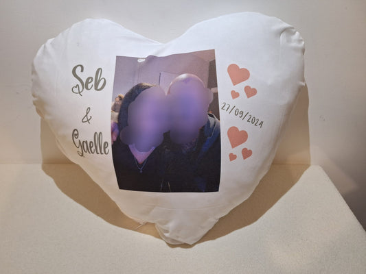 Coussin personnalisé
