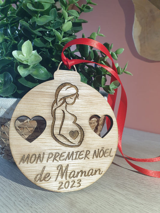 Boules de Noël grossesse